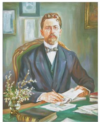 портрет чехова